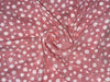 Chiffon printed fabric DOTS 57" wide available in four colors grey, green, beige and pink [14032-14035]