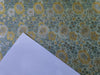 Silk Brocade fabric pastel green and gold color 44" wide BRO886A[3]