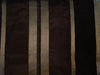 100% Silk Taffeta Brown Color  with satin stripes 54" wide TAFS127[4]