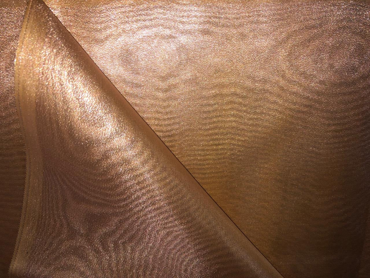 Tissue fabric available in 4 colors salmon pink,green,gold glitter and yellow gold color 44" wide [17139/40/421/42]