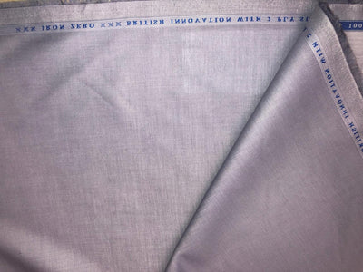 Italian Supima Cotton Twill VERCELLI' 58" wide available in white, pink and lilac [18632/33]