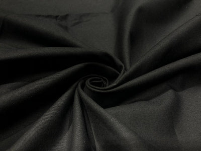 100% Cotton Denim BLACK Fabric 58" wide  AMAZING FOR SHIRTS [17077]