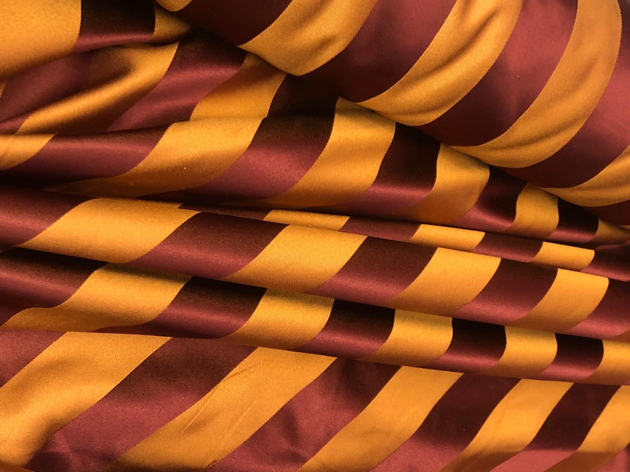 100% silk Taffeta satin stripes available in 8 different color shades [18296/97/98/99/18307/08/09/10]