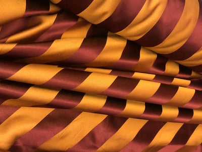 100% silk Taffeta satin stripes available in 8 different color shades [18296/97/98/99/18307/08/09/10]