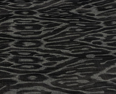 Denim 100% Cotton 58" wide animal print in 2 shades denim blue / teal and denim blue/blue [18613/14]