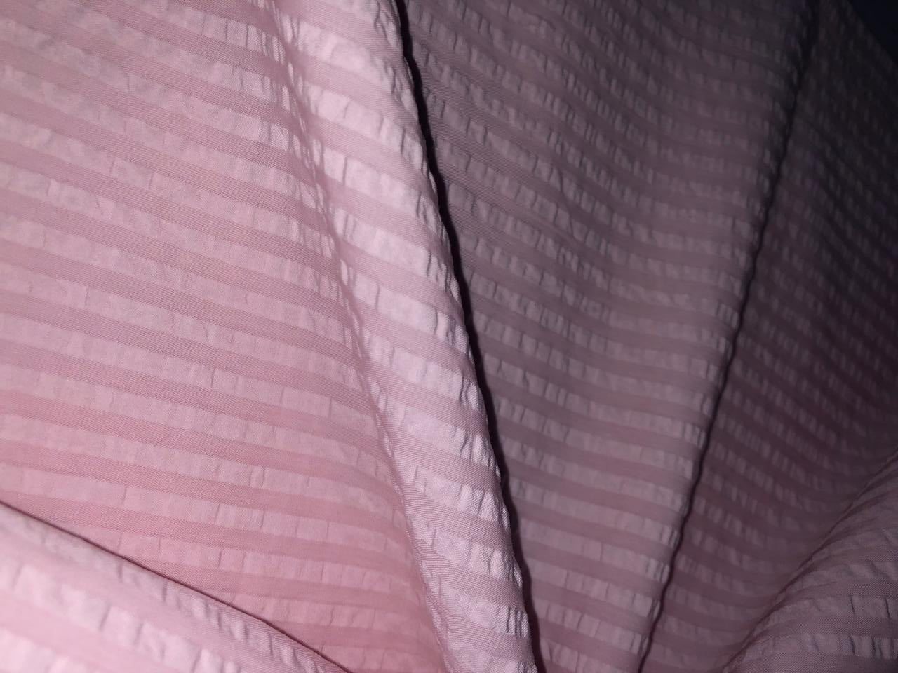 Italian cotton seersucker fabric 58" wide available in white / multi/ blue /fawn /baby pink/ sky blue and bright blue seersucker stripes