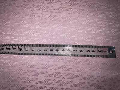 COTTON BROCADE FABRIC  44" wide BRO1002 available in 5 pastel shades baby blue/light pink/grey/peach and mint