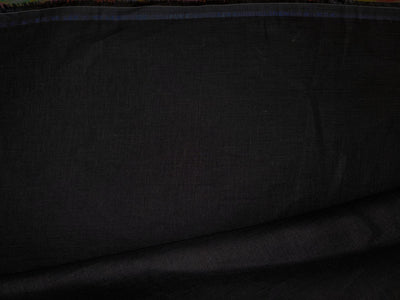 100% Linen premium heavy 44lea  suiting fabric 58" wide available in 2 colors black and butter cream [18501/02]