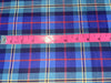 100% Cotton Twill fabric Multi color Plaids 58" wide