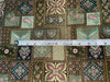Silk Brocade fabric multi color 44" wide BRO902[6]