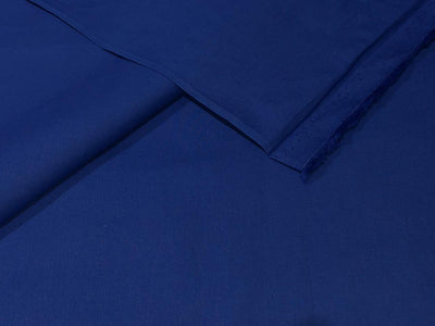 100% Cotton Poplin Fabric Electric Blue 58" wide [15903]