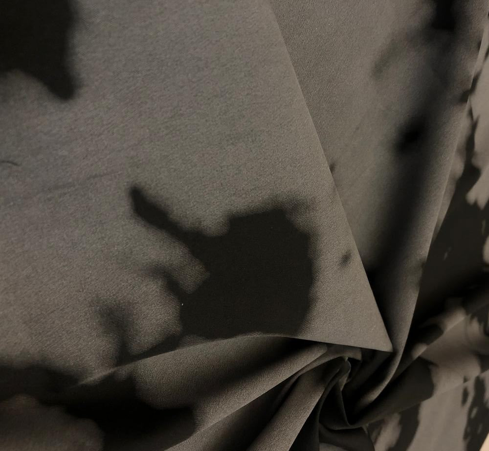 Polyester lycra Digital Camouflage Print Dress fabric 58 Inches wide available in white and charcoal grey [18550/51]