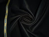 Heavy weight premium Suiting Fabric 58" wide JET BLACK TWILL WEAVE [13059]