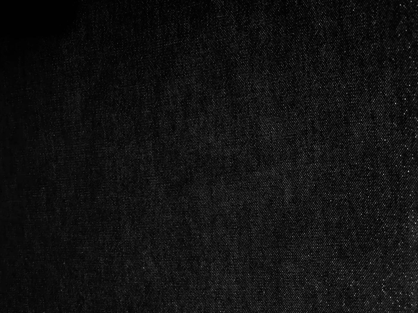 100% Cotton Denim Fabric 58" wide black  with silver  shimmer  [17748]