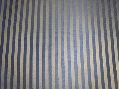 100% Silk Taffeta stripes 54" wide 3 mm TAFNEWS12 available in 5 colors [orange and yellow/ blue and yellow/ gold and beige/ rust / blue and black]