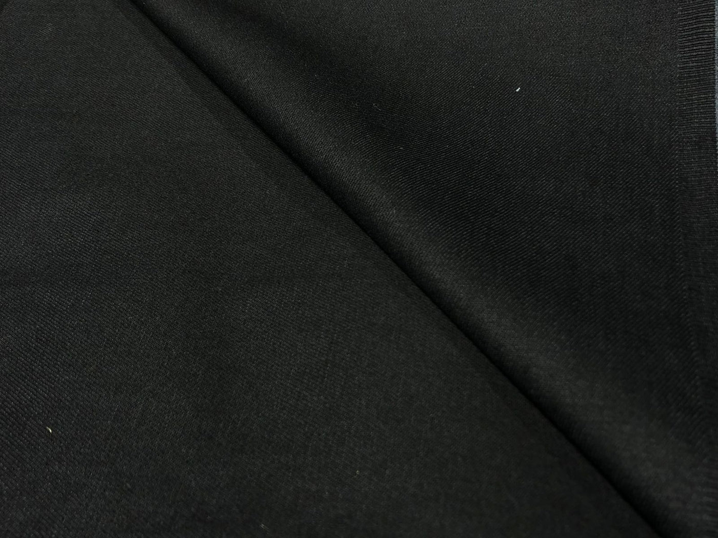 Denim Spandex Cotton with strecth Fabric 54" wide Black [18230]