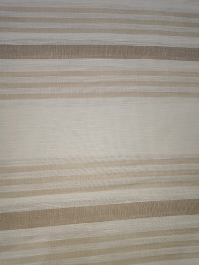 Linen 55% COTTON 45% Fabric 58" wide STRIPE [15418]