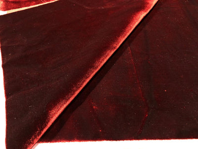 100% Silk Velvet Fabric 58" wide available in all colors  [16106]