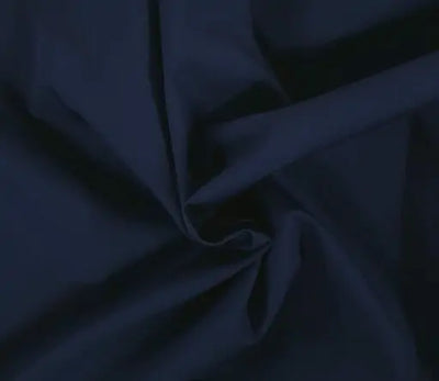 100%  Cotton Poplin MILL DYED NAVY COLOR  58" WIDE