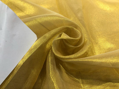 Tissue fabric 44" wide available in 12 colors PURPLE GREEN RUST MAJENTA GOLD SILVER GREY NUDE PINK GREENY GOLD WHITE GOLD GOLD GOLD GOLDEN YELLOW AND  BRONZE