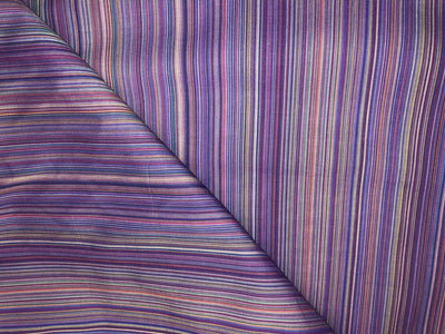 100% cotton poplin multicolor stripe 56" wide [18386]