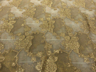 NYLON tissue with jacquard fabric  44"~wide available in 2 designs floral vines and geometric paisleys [17172/73]