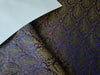 Brocade paisley jacquard fabric 44" wide BRO894 available in Three colors purple/red/sea green and pink x red