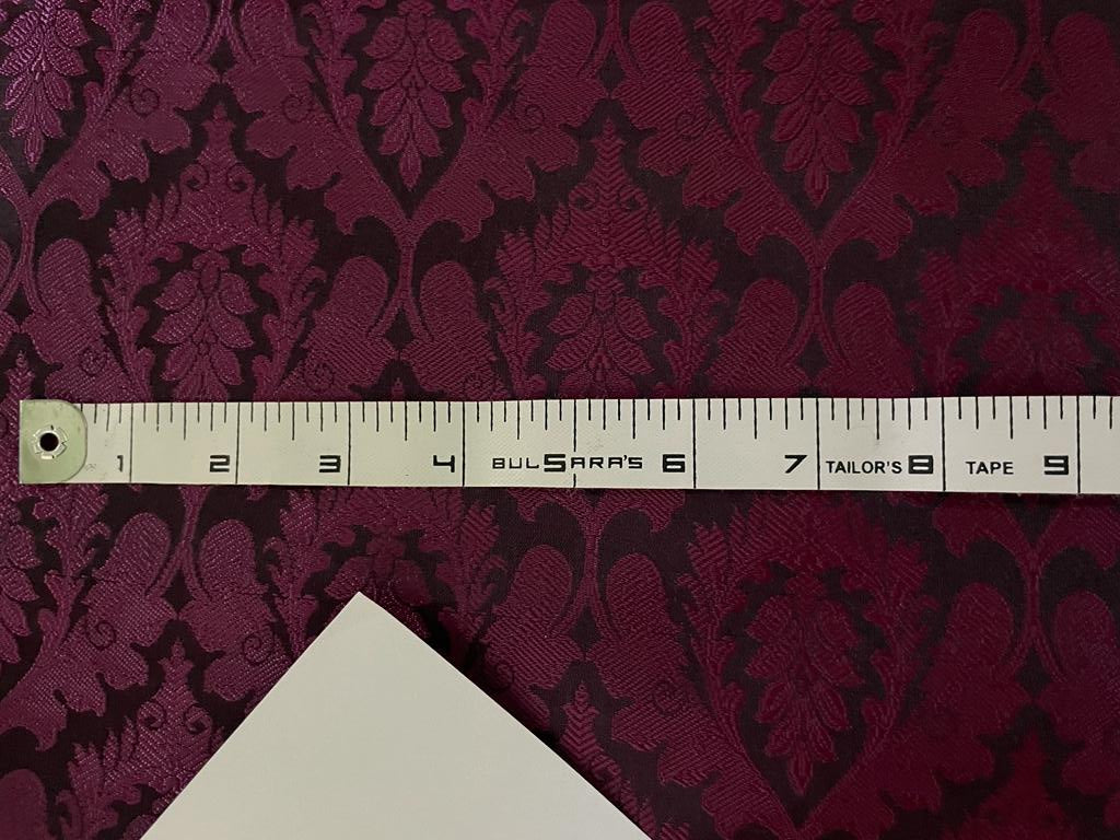 Silk Brocade fabric  EGGPLANT 44" wide BRO880A[3]