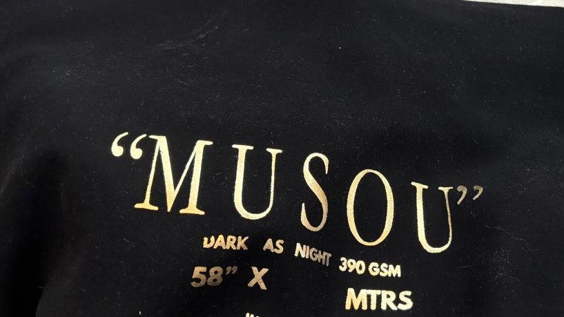 Polyester  390 gsm heavy polyester from Alberto Ghitti Italy delivers.[18346]