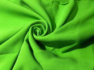 Pure Silk Crepe fabric 40 momme weight 44" wide available in 4 colors parrot green, aegean blue,pink lavender and dusty pink