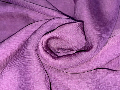 Silk chiffon fabric 44" WIDE available in 32 gm and 60 gm in colors rusty orange/hot pink/lavender/red/redxgreen/bright yellow/mustard x blk/rustxblk/ocean green/orangepink/bluegreen/burgundybrown/charcoal/ black/purple blue/green yellow/orange]