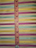 100% Silk Taffeta  Color with satin stripes pink, yellow ,blue and gold 54" wide TAFS127[5]
