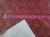 Silk Brocade fabric Gold & Red Color floral 44" WIDE BRO224[5]
