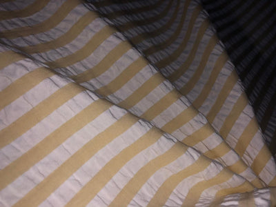 Italian cotton seersucker fabric 58" wide available in white / multi/ blue /fawn /baby pink/ sky blue and bright blue seersucker stripes