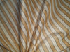 100%SILK TAFFETA Fabric Peach,Ivory & Black color STRIPES 54"wide TAF#S120[1]