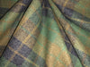 100% WOOL SUITING 54" wide PLAIDS [15603/04] available in 2 colors [navy and green/navy and cream]