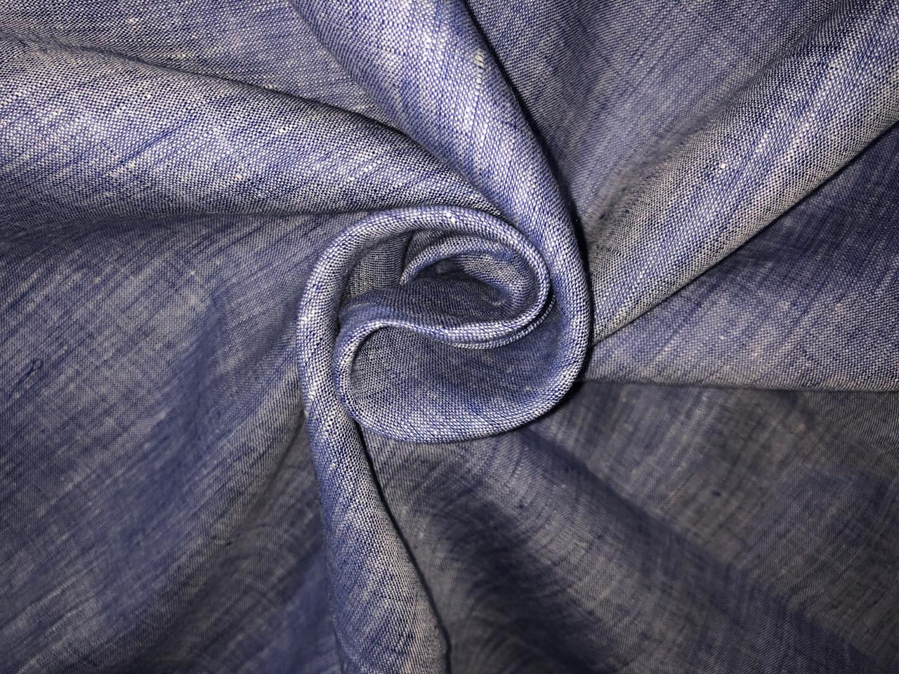 100% LINEN TWO TONE 58"available in 6 colors BLACK X IVORY /BLUE X IVORY/ GREEN X IVORY /CHARCOAL X IVORY/ PURPLE X IVORY AND PEACH X IVORY