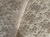 Silk Brocade fabric 44" wide available in 2 colors ivory and powder blue BRO924A[1/2]