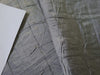 Silk dupioni GREY  color fabric pintuck design DUPP18[2]