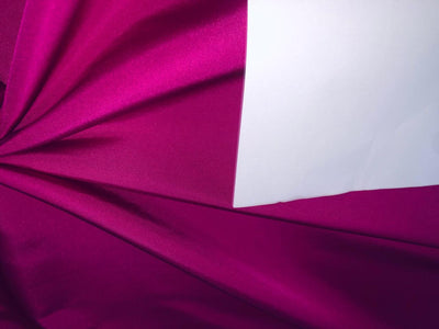 Silk TAFETTA fabric  SELF RIBBED available in 2 colors intense hot pink and red  54" wide [TAF341/342ROLL]]