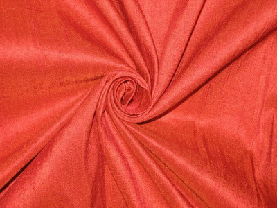 SILK Dupioni FABRIC Rusty Red color 54" wide DUP64[2]