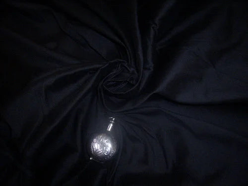 100% silk dupioni 54&quot;jet black 54&quot;120 REED DUP13[2]