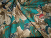 Premium Viscose Rayon fabric with foil print 58" wide available in four colors