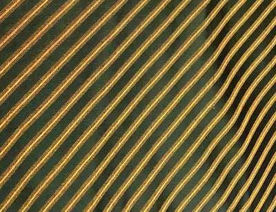 Silk Brocade fabric available in 6 colors royal blue/purple/mustard gold/red/green and gold stripe jacquard 44" WIDE BRO900[1,2.3,4.5,6]