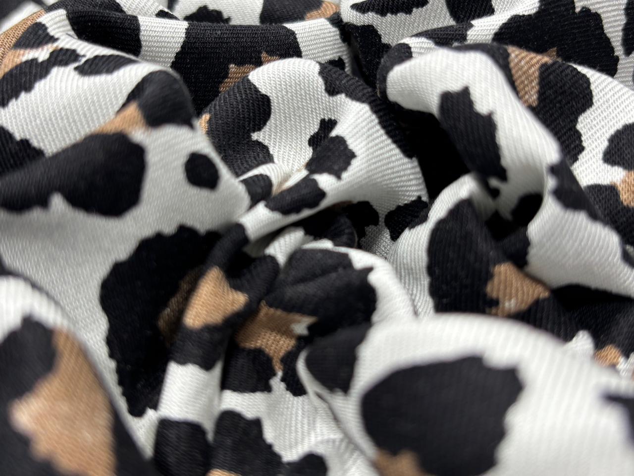 Viscose TWILL cheetah print 58" [18269]