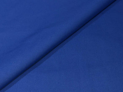 100% Cotton Poplin Fabric Electric Blue 58" wide [15903]