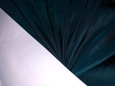 100% pure silk dupioni fabric 2 tone blue x black color 54" wide DUP196[1]