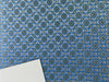 Silk Brocade fabric BLUE X METALIC GOLD COLOR 44" wide BRO904[2]