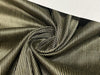 Silks Dupioni 2 mm pinstripe 54" wide-gold/black DUPS16[7]