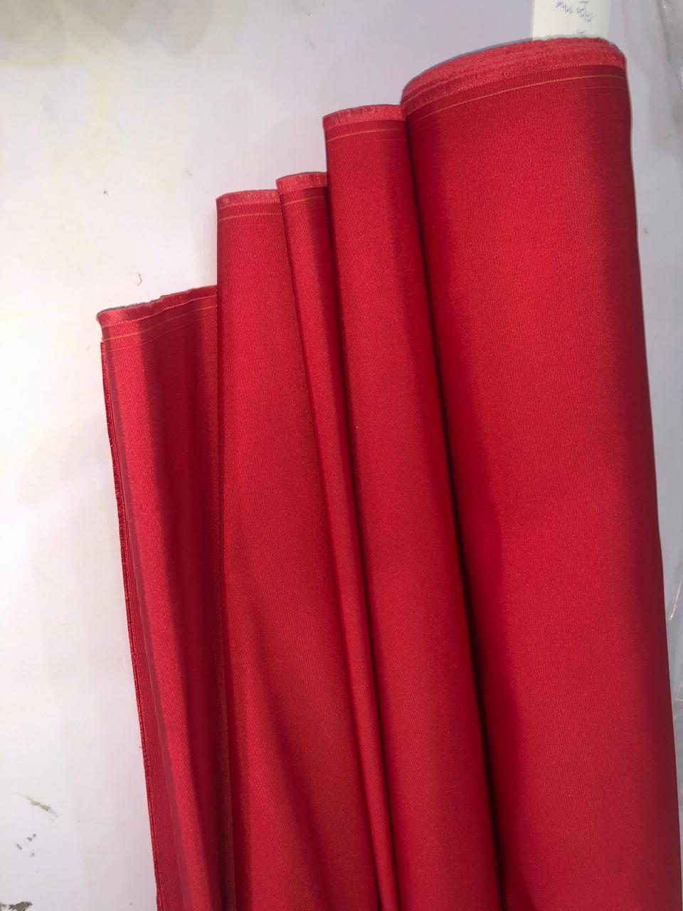 Silk TAFETTA fabric  SELF RIBBED available in 2 colors intense hot pink and red  54" wide [TAF341/342ROLL]]